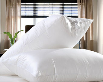 カスタマイズされる 90% のアヒルのガチョウの羽の枕綿の Percale の枕挿入物