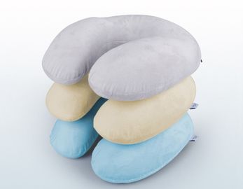 柔らかいUの首旅行首の枕中型の軽い硬度の綿の慰めのカバー