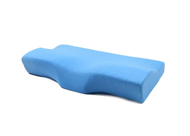 蝶形の青い大型の反いびきをかく記憶泡の枕