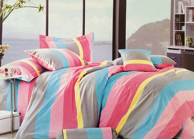 女の子のためのクイーン サイズの 100 組の綿の寝具セット、赤く/黄色/青/灰色