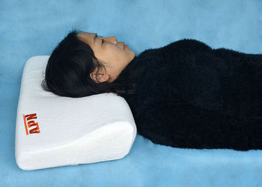 不眠の人々/頚部 脊椎症  のためのカスタマイズされたロゴの白い波状の枕