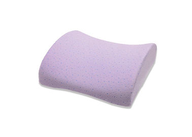 整形外科の枕記憶泡の背部サポート クッション、紫色/白/青