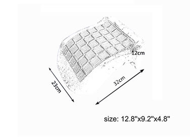 専門のハンドメイドの冷却のゲルの記憶泡のビロードの生地の柔らかさ