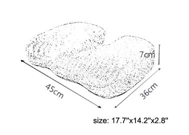 反 じょくそう 記憶泡の床のクッション、記憶泡のオフィスの椅子のクッション