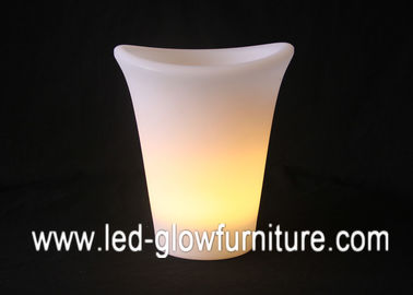 LED の容器色の電池または太陽エネルギーの変更の照明植木鉢/つぼ