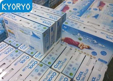 青い弾力性のある再生利用できる冷却のゲルのベッド パッドの快適な正方形